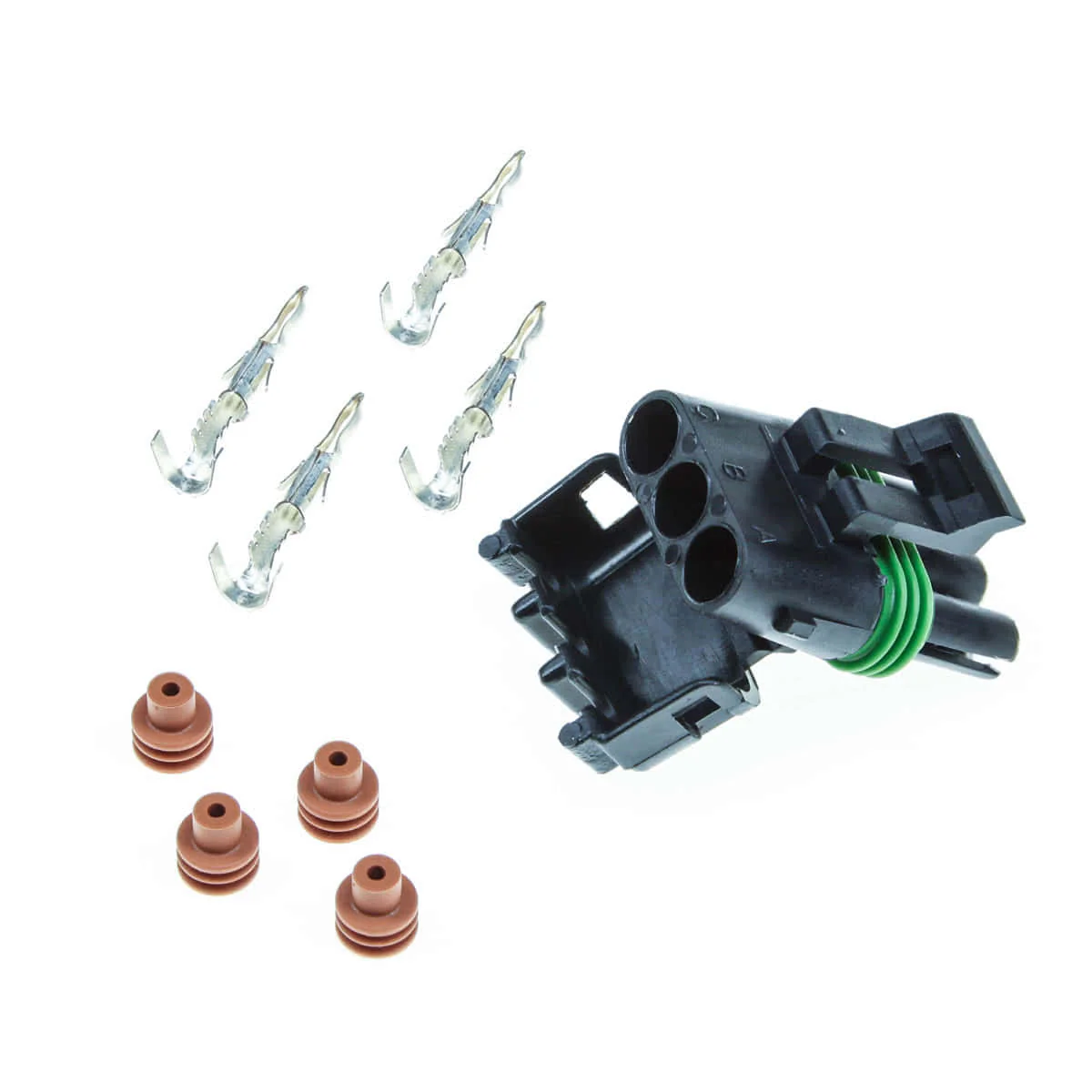 GM 3 Bar MAP Sensor Uncrimped Connector & Pins - Image 2