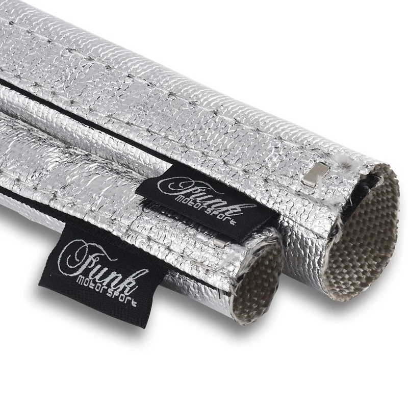 Silver Velcro Heat Sleeve