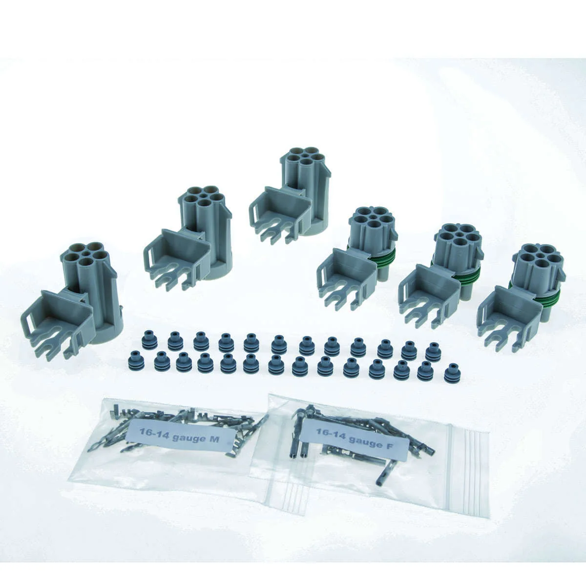 Weather Pack 5 Position - 16-14 Gauge (3) Pack