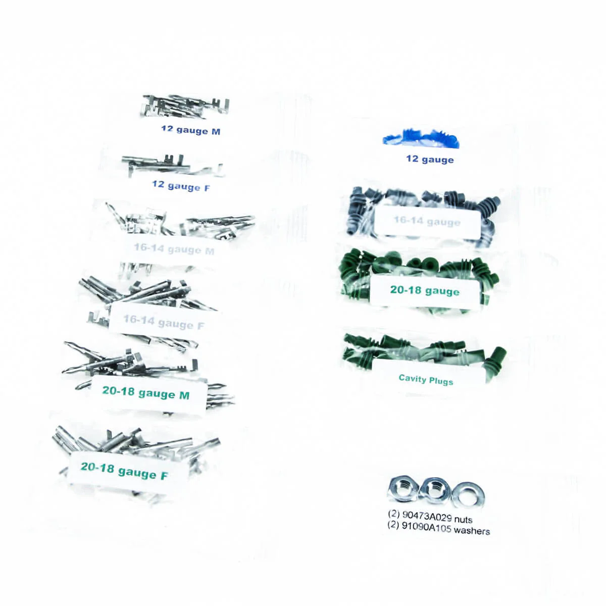 22-Postion Weather Pack Bulkhead Connector Kit - Image 3